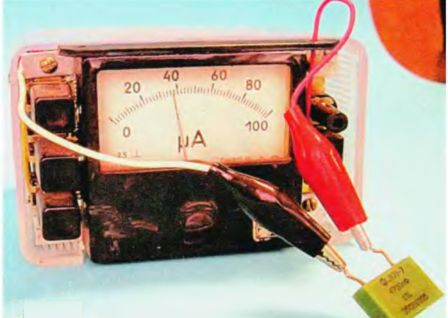 Измеритель емкости конденсаторов
